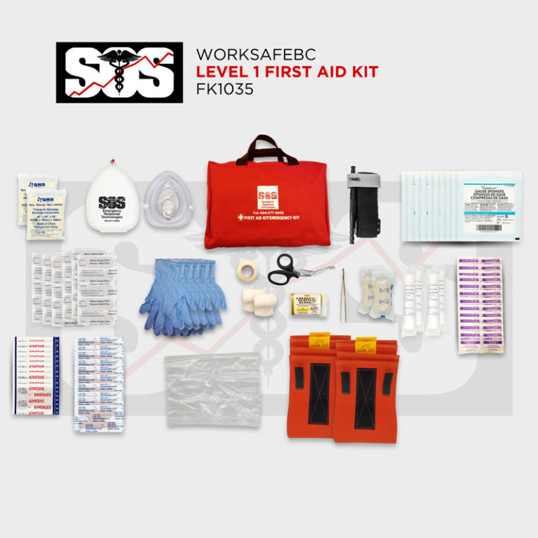WorkSafeBC First Aid Room FK1080 SOS Emergency Response Technologies
