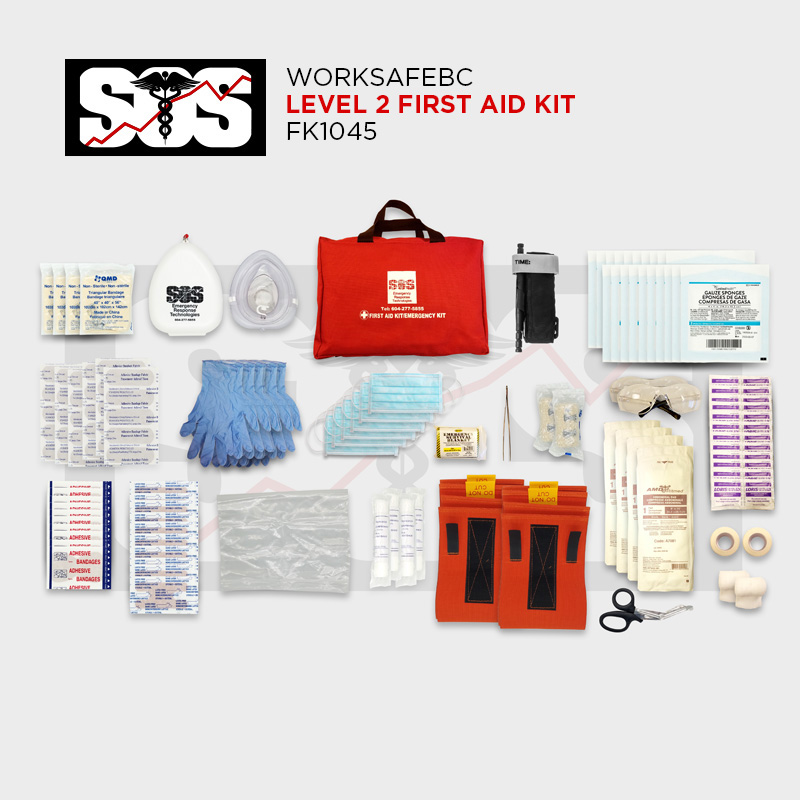 BC First Aid Kit - WorkSafe Level 2, FK1045