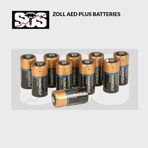 ZOLL AED PLUS Lithium Batteries- PKG 10 | Sostech.ca