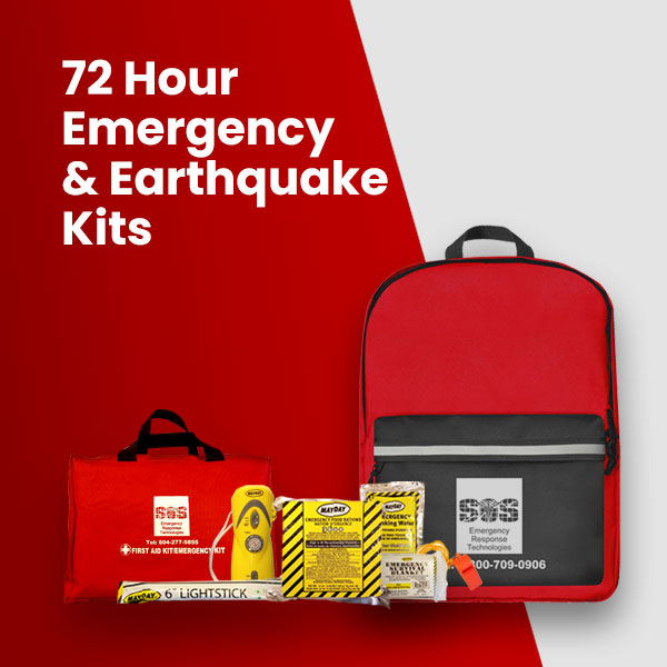Earthquake & Emergency 72hr Kits