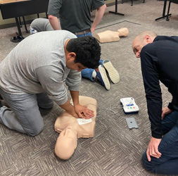 AED - First Aid training