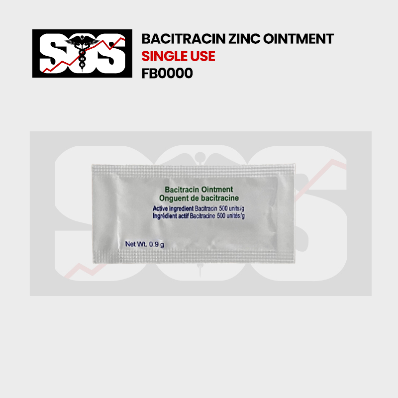 Bacitracin Zinc Ointment Single Use FB0000
