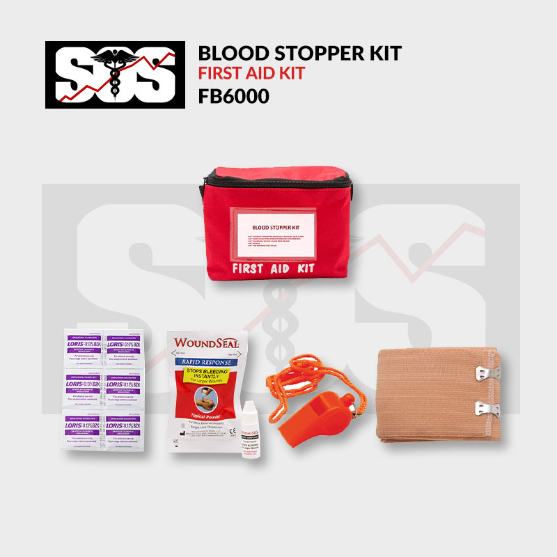 BLOOD STOPPER KIT FIRST AID KIT FB6000