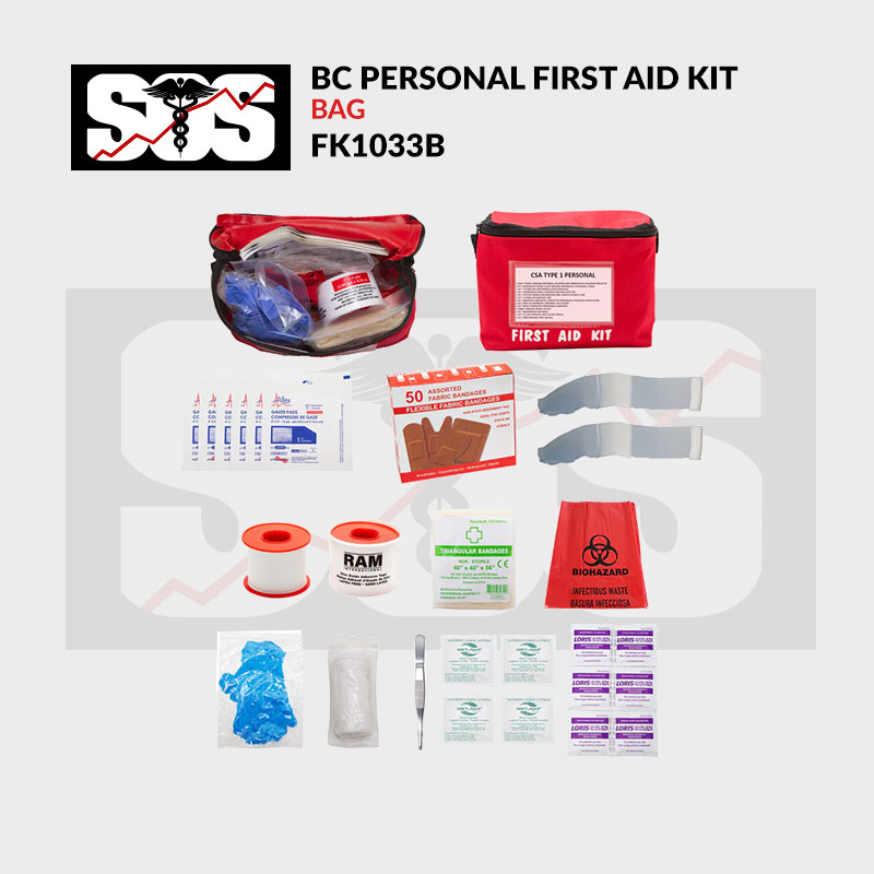 BC Personal First Aid Kit - Bag FK1033B