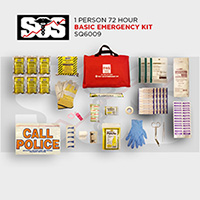 1 Person 72hr Basic Emergency Kit SQ6009