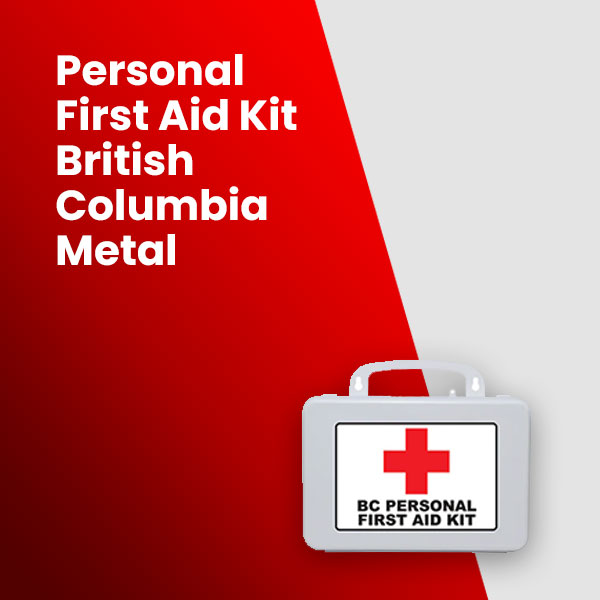 BC Personal First Aid Kit – Metal FK1033M