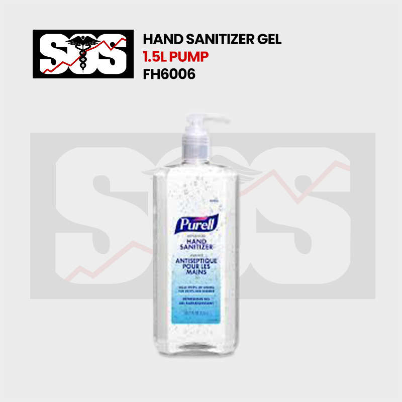 Hand Sanitizer Gel 1.5L Pump FH6006