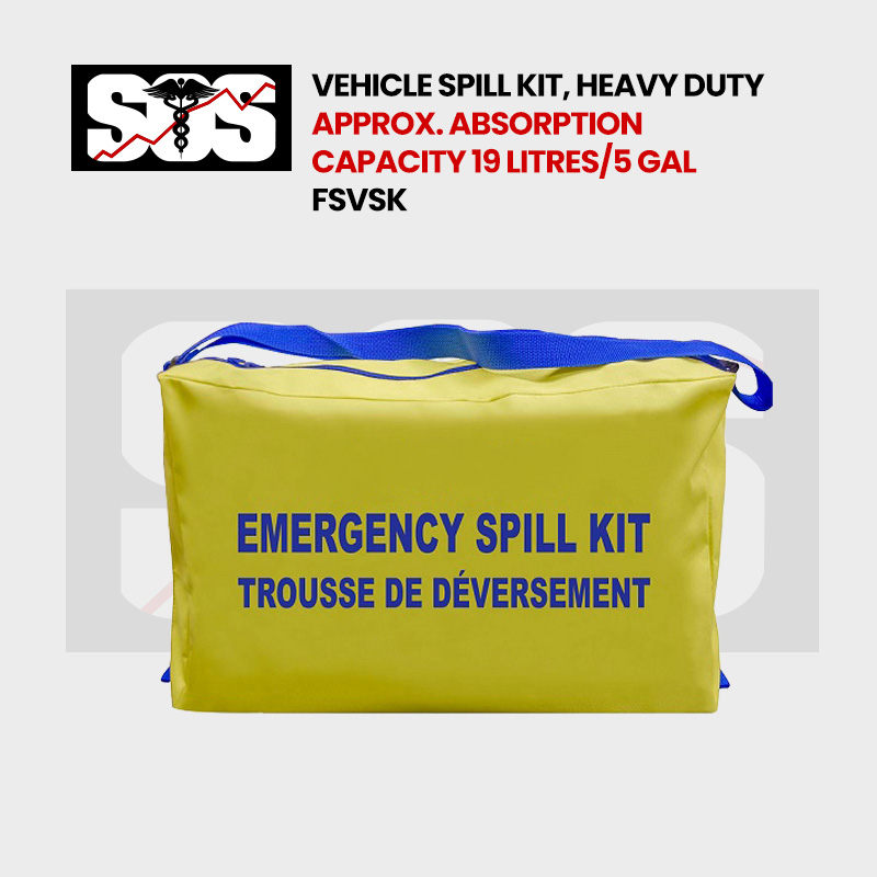 Vehicle Spill Kit, Heavy Duty FSVSK